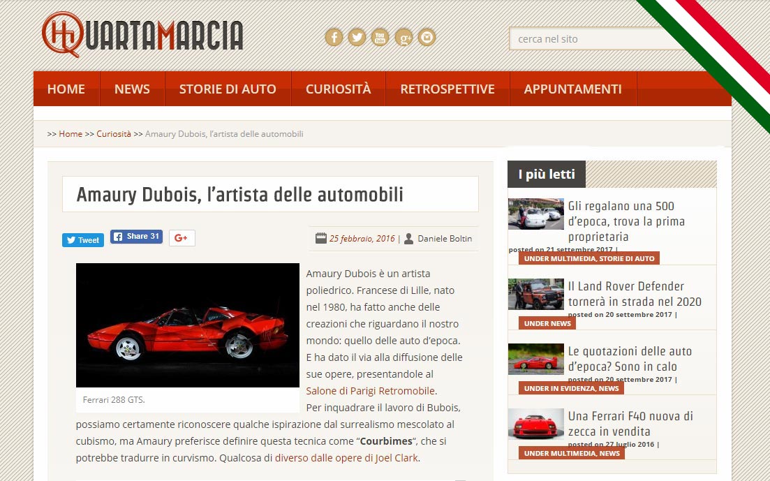 automobile blog Italia