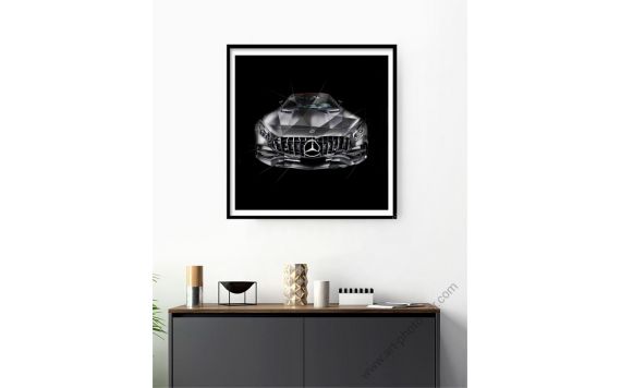 Fine Art Print Mercedes AMG GT Edition 50