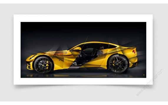 Ferrari F12 Fine Art Photography