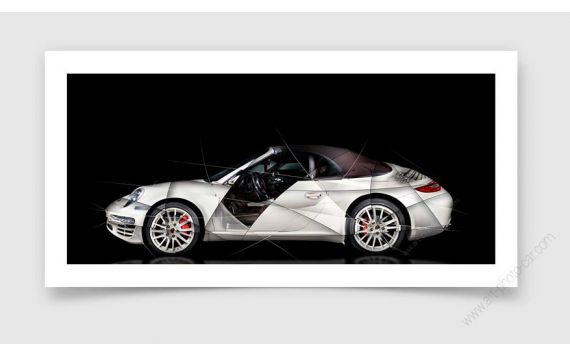 Porsche 997 911 Fine Art Print signed limited