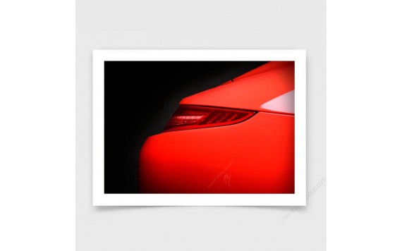 Porsche 911 Targa 4 GTS Photo - Photographie signée & limitée