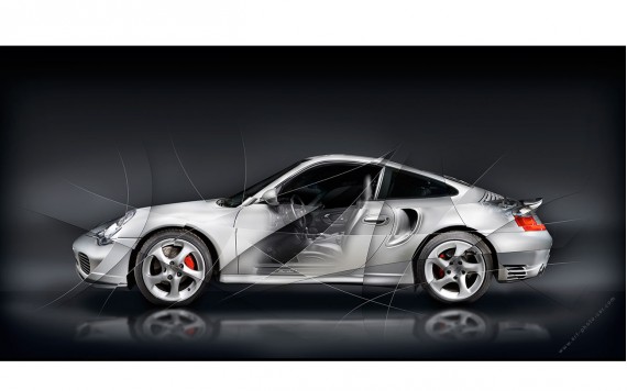 Porsche 911 Porsche 911 type 996 Turbo Fine Art Print