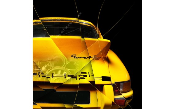 Tirage d'art Porsche 911 2.7 RS III Back