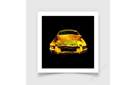 Tirage d'art Porsche 911 2.7 RS III Back