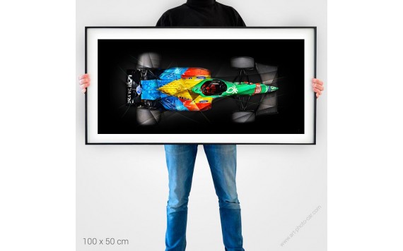 Fine Art Print Formula 1 BENETTON B188-01 I
