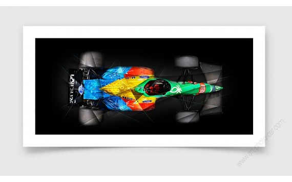 Fine Art Print Formula 1 BENETTON B188-01 I