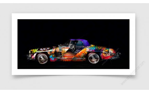 Mercedes 300 SL Pop Art II